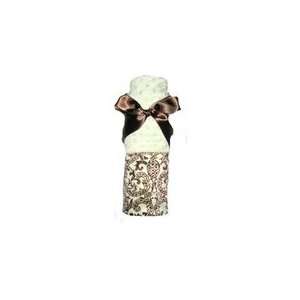  Chocolate & Sage Pinapple Minky Blanket Baby