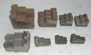 Misc 3 Jaw Lathe Chuck Jaws Lot 4 Sets  