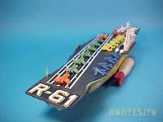 US NAVY AIRCRAFT CARRIER SHIP TOY SOLDIERS ARGENTINA 70  