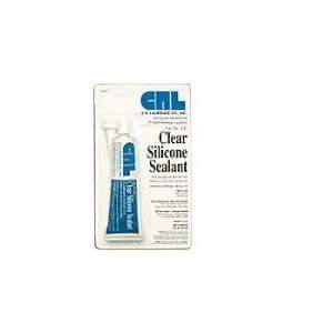   Clear Silicone Sealant in 3 Fl. Oz. Squeeze Tubes