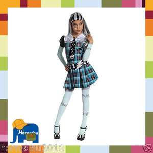 Rubies Kinder Kostüm Monster High Frankie Stein Karneval 116/128, 140 