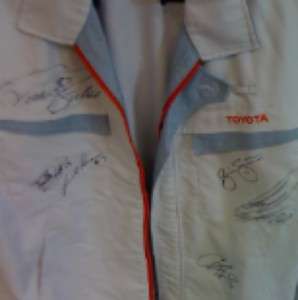 NASCAR Autograph Toyota Jacket Kyle Busch Todd Bodine  