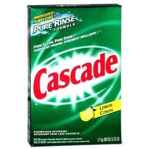 Cascade 60 Oz Cascade Lemon Scented Dishwasher Detergent   34040 
