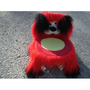  Red Fury Animal Small Child Chair