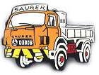 SAURER Truck/LKW Pin emailliert orange