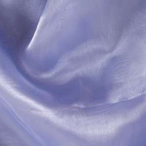  60 Wide Mirror Organza Periwinkle Fabric By The Yard 