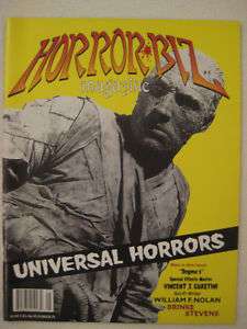 Horror BIZ magazine 5 universal Brinke Stevens Bohus  