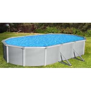 Samoan Oval Above Ground Pool Package 52 Deep with 8 Top 