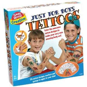   Small World Toys Small World Creative Just For Boys Tattoos Toys