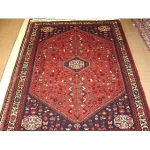    3x4 Hand Knotted Abadeh Persian Rug   36x411