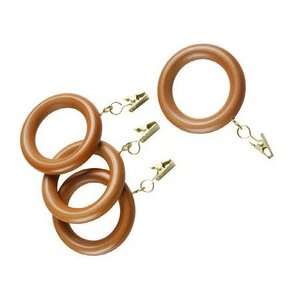   Shower Curtain Rings and Hooks OAK 275047 