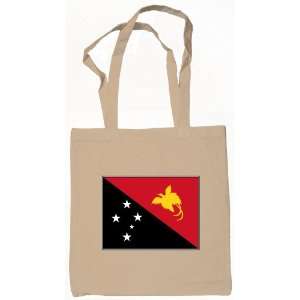  Papua New Guinea Flag Tote Bag Natural 