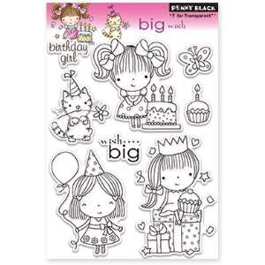  Penny Black Clear Stamps 5X7.5 Sheet Big Wish Arts 