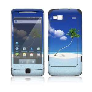  HTC Desire Z, T Mobile G2 Decal Skin   Welcome To Paradise 