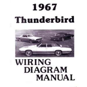  1967 FORD THUNDERBIRD T BIRD Wiring Diagrams Schematics 