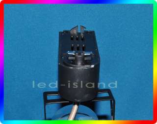 3x1W LED Schienensystem Strahler 230V,Alu,Trafo, black  