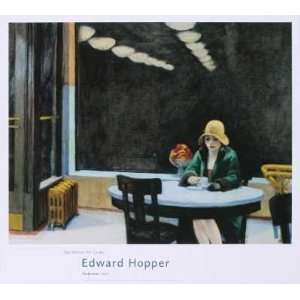  Edward Hopper   Automat Offset Lithograph Edition of 500 