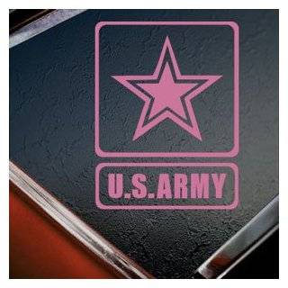 US ARMY Pink Decal Military Car Truck Bumper Window Pink Sticker