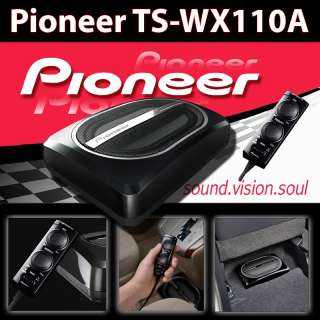 PIONEER TS WX110A Aktivsubwoofer Fußraumsubwoofer Unter Sitz Woofer 