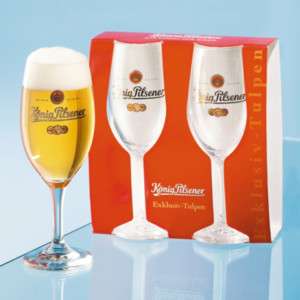 KÖNIGPILSENER BIERGLÄSER Bier Glas König Pilsener Bar  