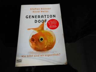 Generation Doof in Bayern   Bechhofen  Bücher & Zeitschriften   