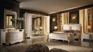 Exklusives Schlafzimmer MYTHOS Luxus Stilmöbel Italien Arredo Classic 