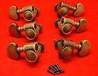 3L+3R Rare Grover Rotomatics Bronze Tuners 102 18 For Gibson Epiphone 