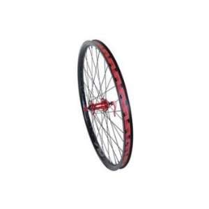    Comp 26in Disc Rear Wheel 10mm/36h Blk/Red