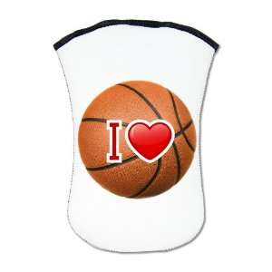    Kindle Sleeve Case (2 Sided) I Love Basketball 