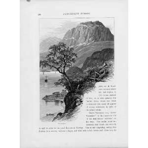  Dalsfjord Norway Old Prints C1880