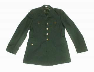 Vintage United States ARMY DRESS Green JACKET 42L  