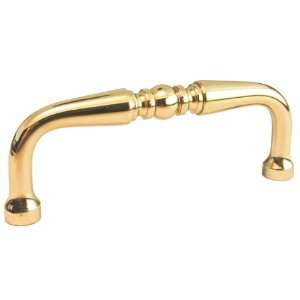   59534R1 3 inch Designers Edge Polished Brass Drawer and Cabinet Pull