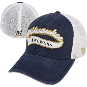    Milwaukee Brewers Mesh Trucker Flex Fit Hat