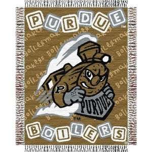 Purdue University Boilermakers Baby Blanket Throw 36x46