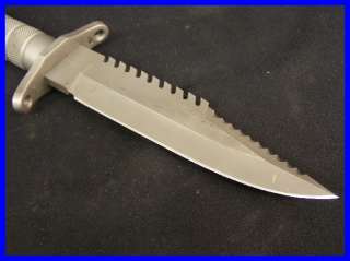 Buck 184 Buckmaster Fixed Blade Bowie Survival Knife w/ Sheath  