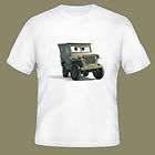 Cars Sarge 1941 Willys US Military Jeep T shirt
