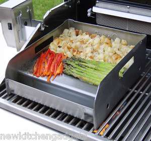 Griddle Q Griddle GQ 120 Use with Gas Grill Grills NEW Little Griddle 