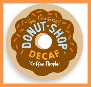 Coffee People Donut Shop Decaf 18 K cups for Keurig  