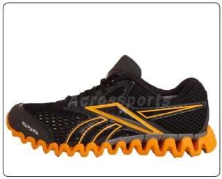 Reebok Premier Zigfly Zigtech Black Orange Running Shoe  