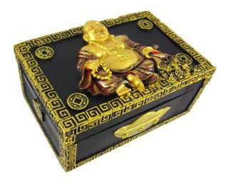 Happy Buddha Hinged Trinket / Jewelry Box  