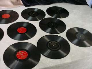 Lot 13 Victrola 78 RPM 10 Records FOX TROT Rag Time Dance Style 