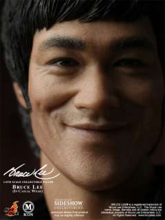 BRUCE LEE CASUAL WEAR HOT TOYS FIGURE SIDESHOW IN STOCK  