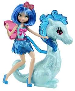 Barbie Princess Charm School Princess Assistant Blue Fairy And Dragon 