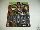 Prima Strategy Guide for Brute Force XBox X Box game M