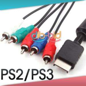 HD Component AV TV Cable For Sony PS2 PS3 HDTV  