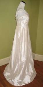 CREW SIlk Dupioni Lumiere Gown 4 Wedding Dress $1200  