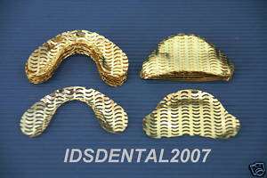 50 PCS NEW Dental Denture Mesh Strengthener Gold Plated  
