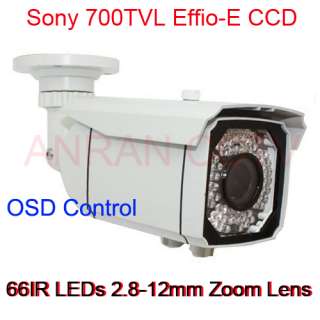 540TVL 1/3 SONY CCD Outdoor 48IR CCTV Security Camera  
