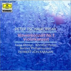 Klavierkonzert 1 / Violinkonzert D Dur Berman, Ferras, Karajan, Bp 