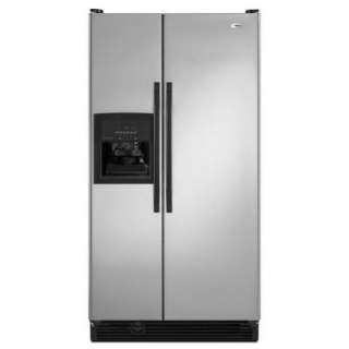 Amana 25.1 Cu. Ft. Side By Side Refrigerator in Silver ASD2522WRD at 